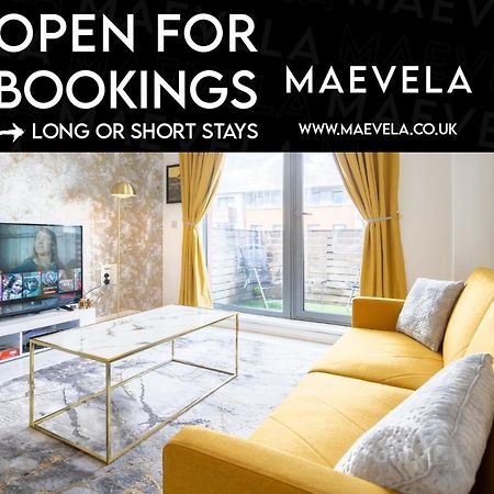 Maevela Apartments - Ultra Lavish Luxury 2 Bed Apartment City Centre - With Balcony - Free Secure Parking - Ps4 & Smart Tv'S Birmingham Ngoại thất bức ảnh