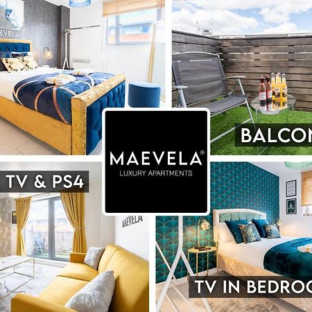 Maevela Apartments - Ultra Lavish Luxury 2 Bed Apartment City Centre - With Balcony - Free Secure Parking - Ps4 & Smart Tv'S Birmingham Ngoại thất bức ảnh