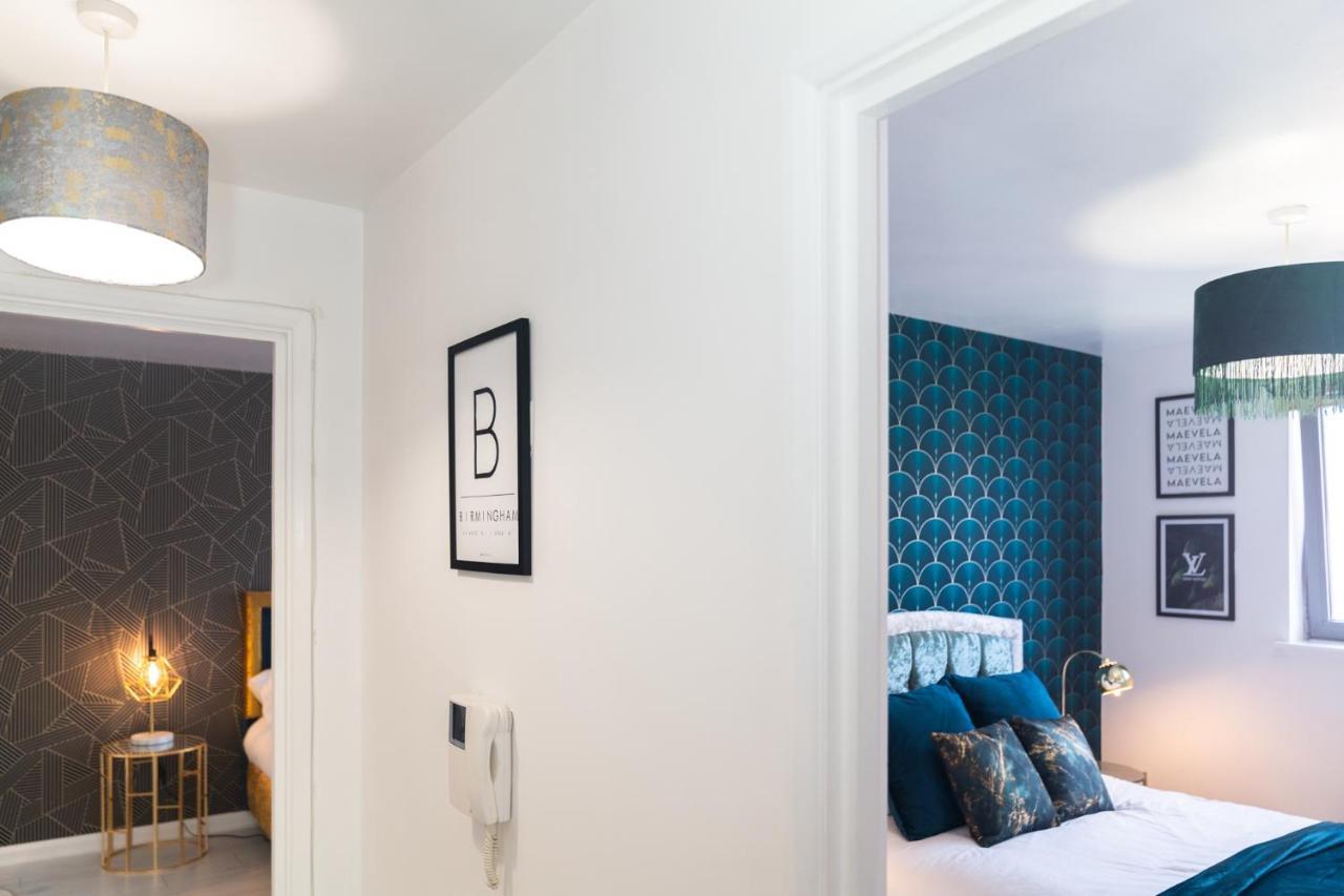 Maevela Apartments - Ultra Lavish Luxury 2 Bed Apartment City Centre - With Balcony - Free Secure Parking - Ps4 & Smart Tv'S Birmingham Ngoại thất bức ảnh