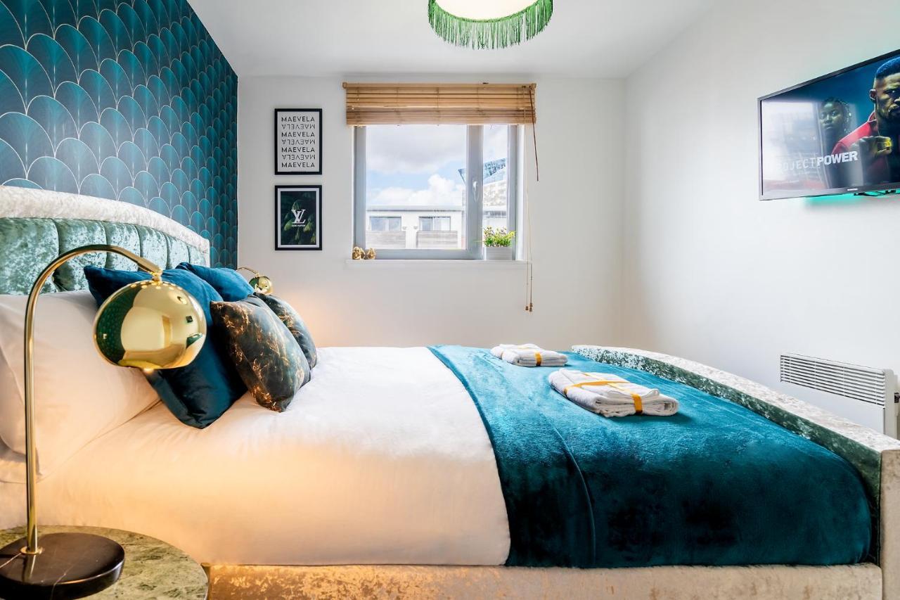 Maevela Apartments - Ultra Lavish Luxury 2 Bed Apartment City Centre - With Balcony - Free Secure Parking - Ps4 & Smart Tv'S Birmingham Ngoại thất bức ảnh