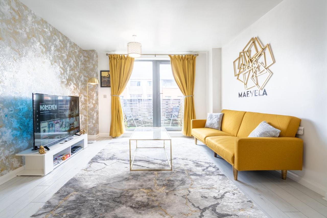 Maevela Apartments - Ultra Lavish Luxury 2 Bed Apartment City Centre - With Balcony - Free Secure Parking - Ps4 & Smart Tv'S Birmingham Ngoại thất bức ảnh